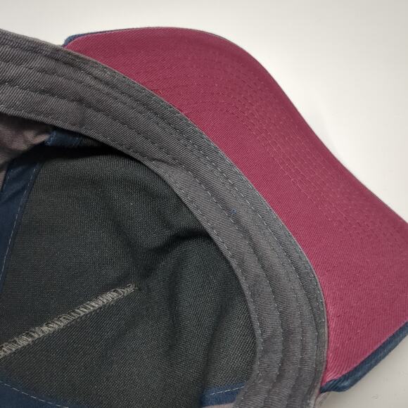 Original Rugby Snapback Trucker Hat Multi One Size Adjustable Vented Holes - Picture 8 of 10